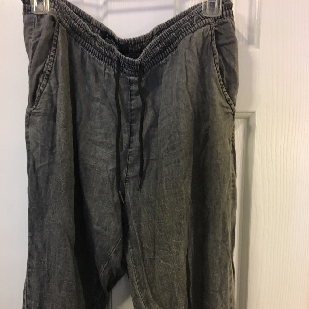Gray South Pole harem pants
